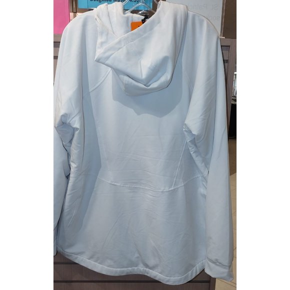 Kirkland Signature Ladies' Water-Repellent Wind Resistant Softshell Jacket White - Picture 5 of 10